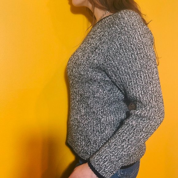 Carolyn Taylor Essentials '90s Heathered Sweater - Picture 4 of 5